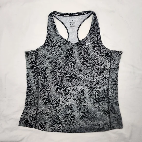 Plus Size Nike Running Racerback Tank Top Dri-Fit - Picture 4 of 9